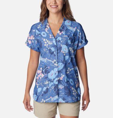 Columbia Women's PFG Sun Drifter Woven Short Sleeve Shirt- product image