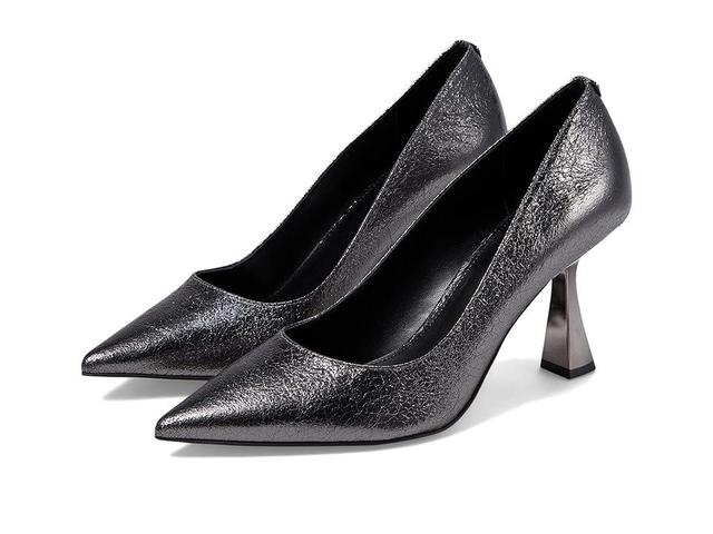 MICHAEL Michael Kors Clara Mid Pump (Anthracite) Women's Shoes Product Image