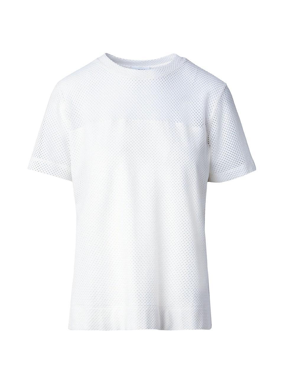 Womens Mesh Short-Sleeve T-Shirt Product Image