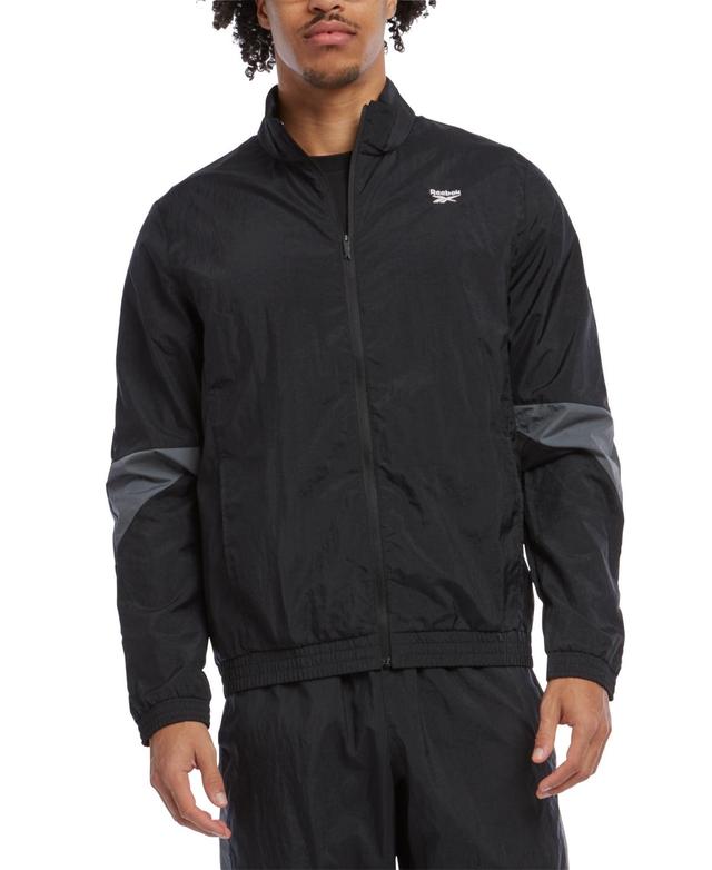 Reebok Mens Track Jacket - East Coast Blue Product Image