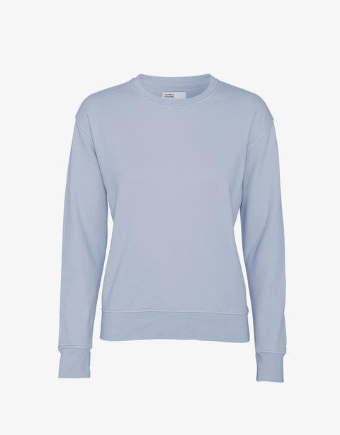 Women Classic Organic Crew - Powder Blue Product Image