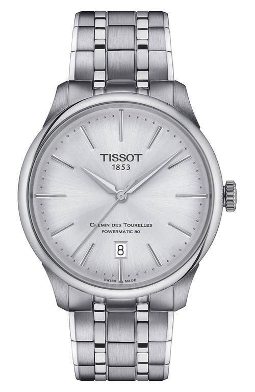 Tissot Chemin des Tourelles Powermatic 80 Bracelet Watch, 39mm Product Image