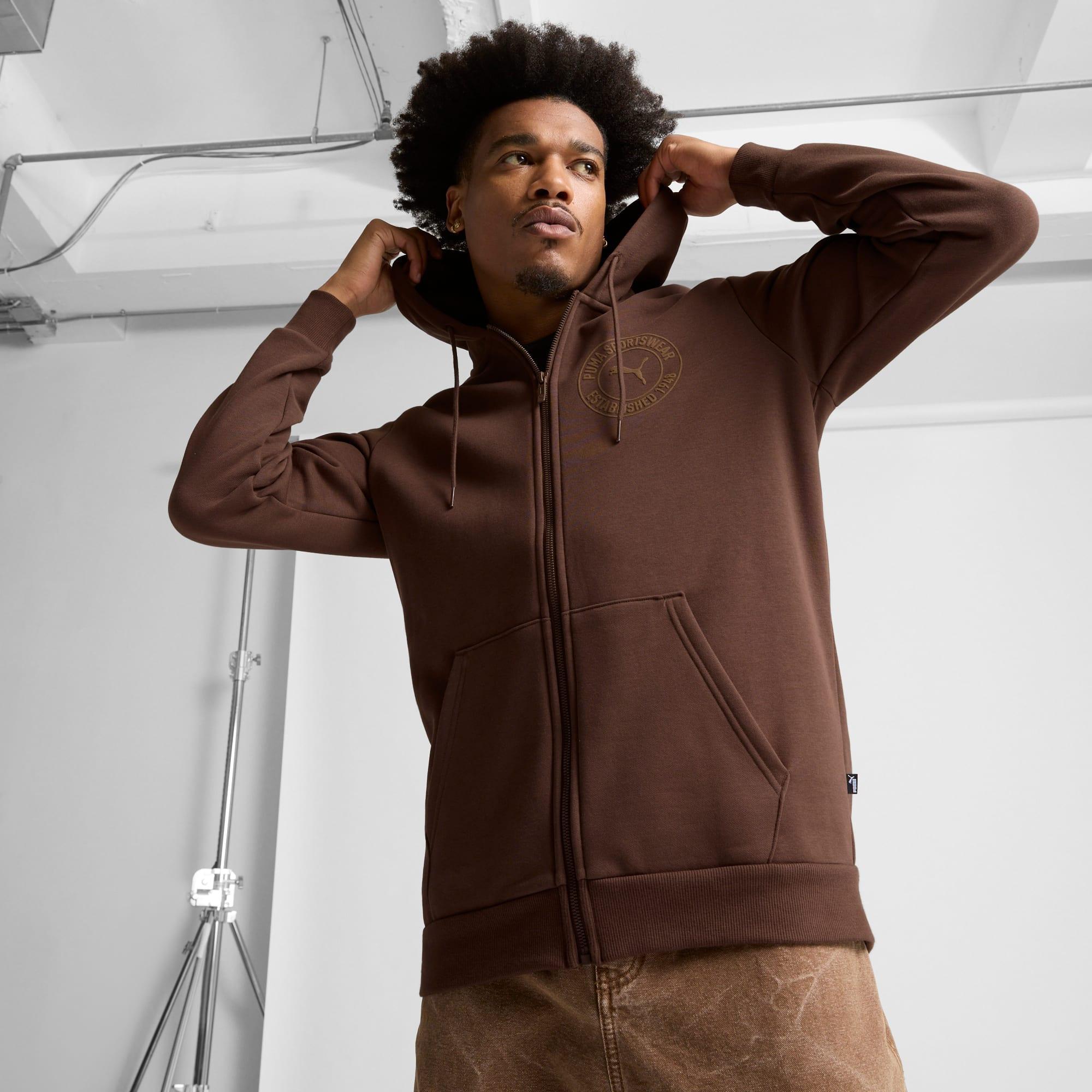 Tonal Collection Graphic Men's Full-Zip Hoodie Product Image