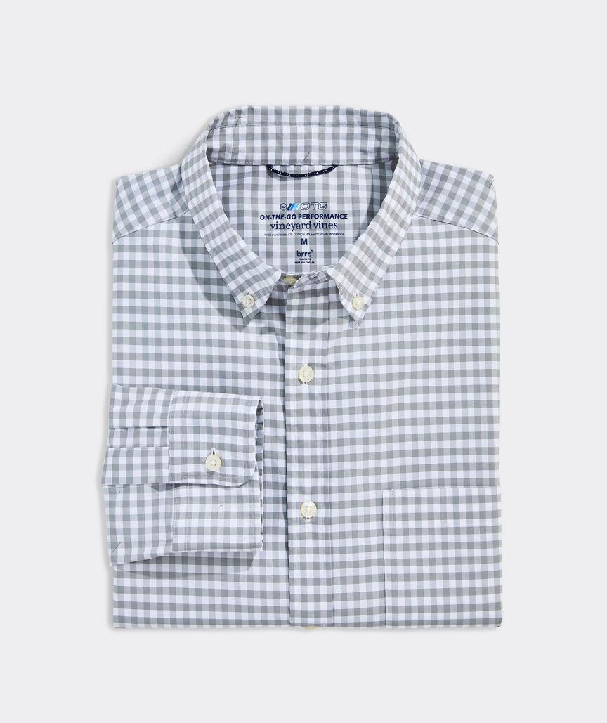 On-The-Go brrr° Gingham Shirt Product Image