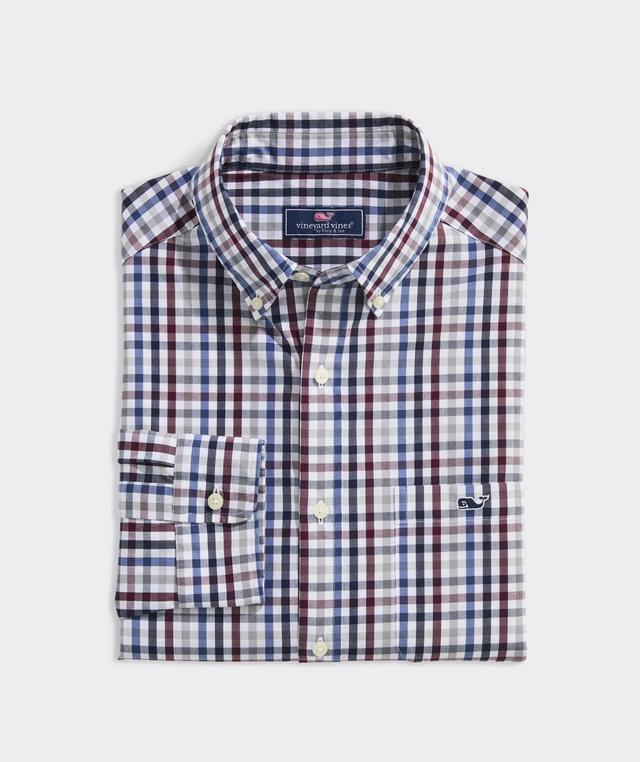 Stretch Poplin Tattersall Shirt Product Image