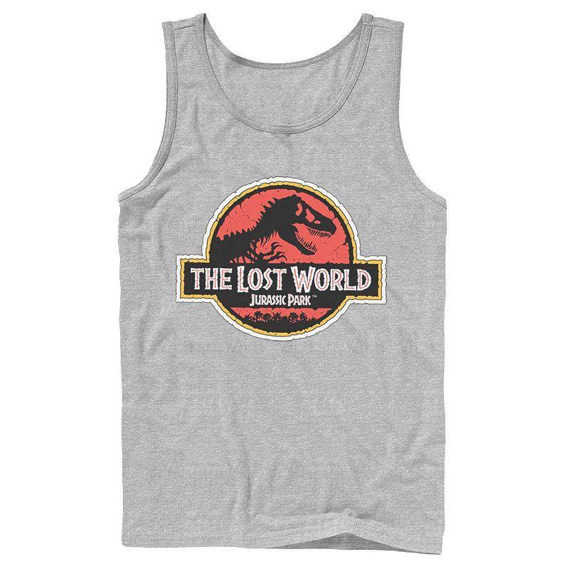 Mens Jurassic Park The Lost World Movie Logo Tank Top Product Image