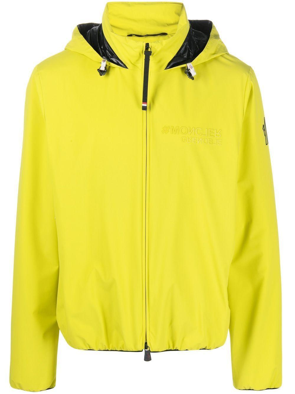 MONCLER Rovenaud Nylon Jacket In Yellow Product Image