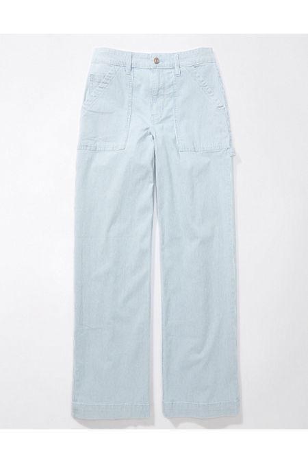 AE Stretch Super High-Waisted Baggy Wide-Leg Jean Women's Product Image