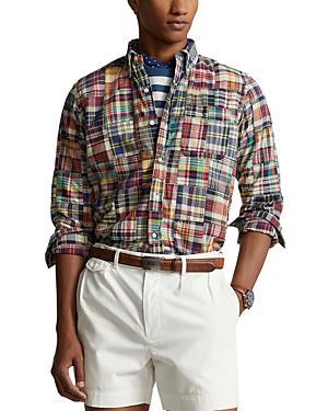 Polo Ralph Lauren Classic Fit Printed Long Sleeve Button Down Shirt Product Image