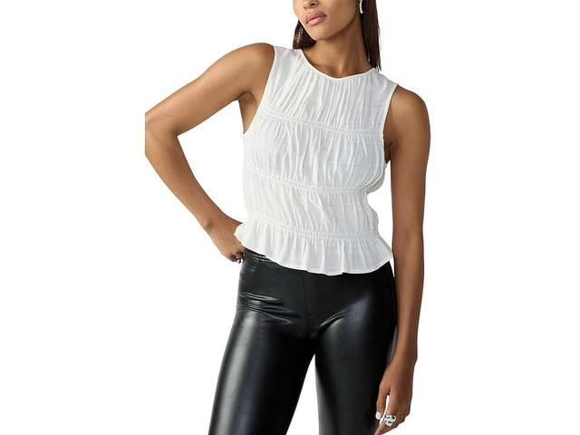 Sanctuary Shirred Sleeveless Top Product Image