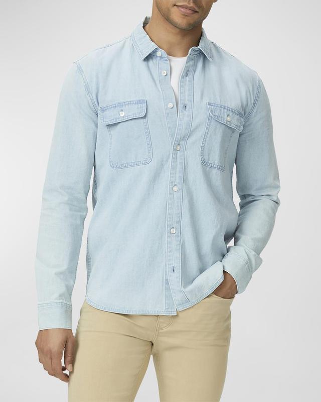 Mens Martin Denim Button-Down Shirt Product Image