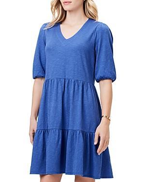 Nzt Nic+Zoe Cotton Elbow-Sleeve Dress Product Image