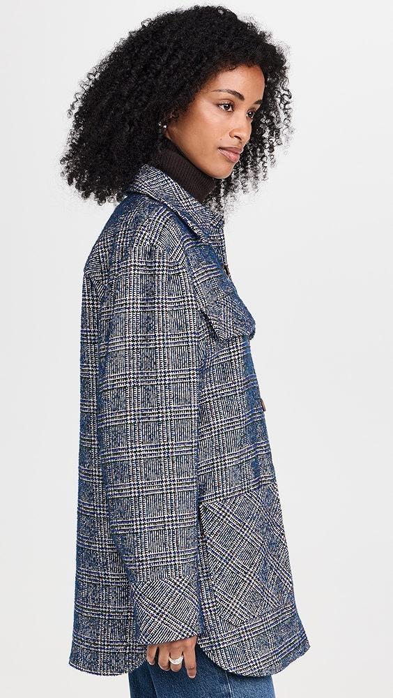 Rodebjer Avril Boucle Check Jacket | Shopbop Product Image