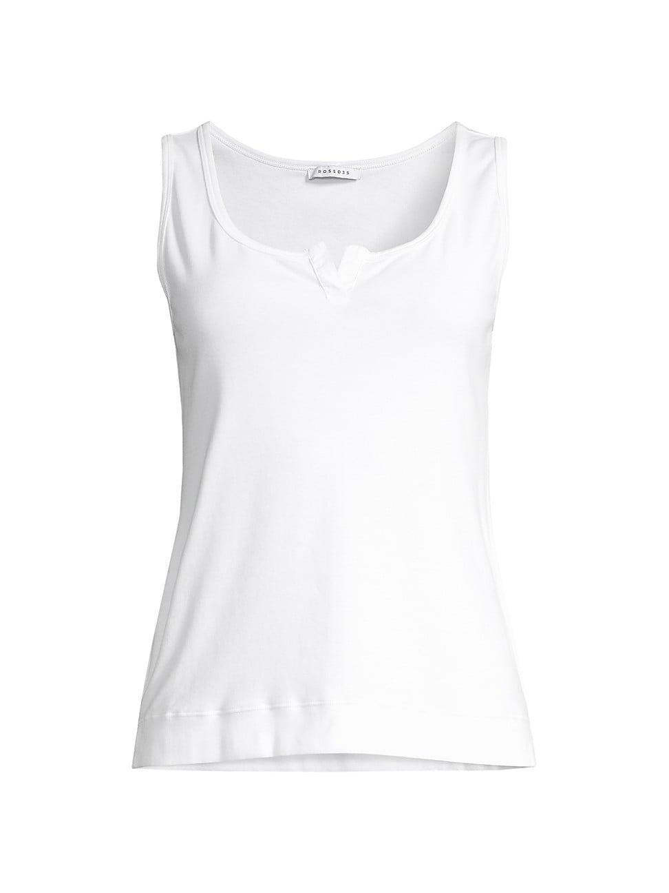 Womens Jersey Henley Tank product image