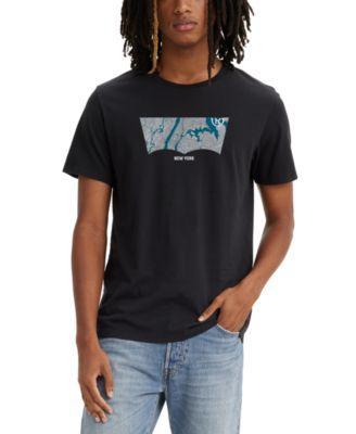 Levis Mens Ny Standard-Fit Logo Graphic T-Shirt Product Image