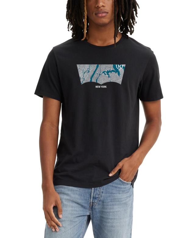 Men's NY Standard-Fit Logo Graphic T-Shirt  Product Image