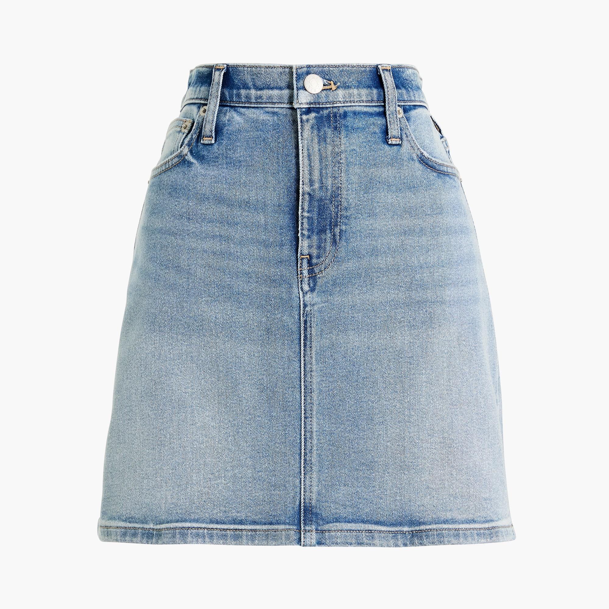 Denim mini skirt Product Image