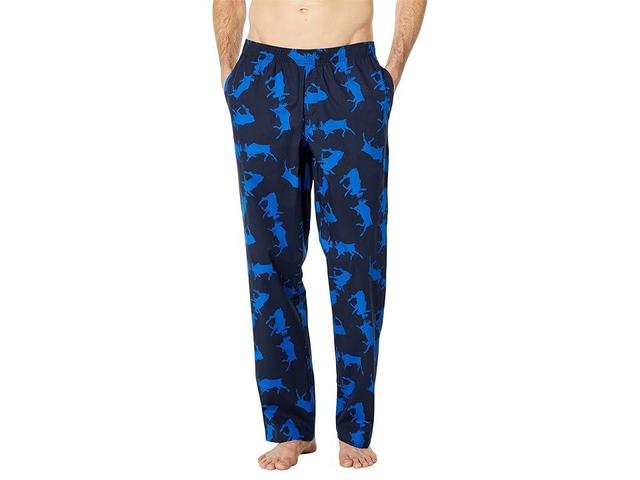 L.L.Bean Comfort Stretch Woven Sleep Pants Regular (Classic Moose) Men's Pajama Product Image