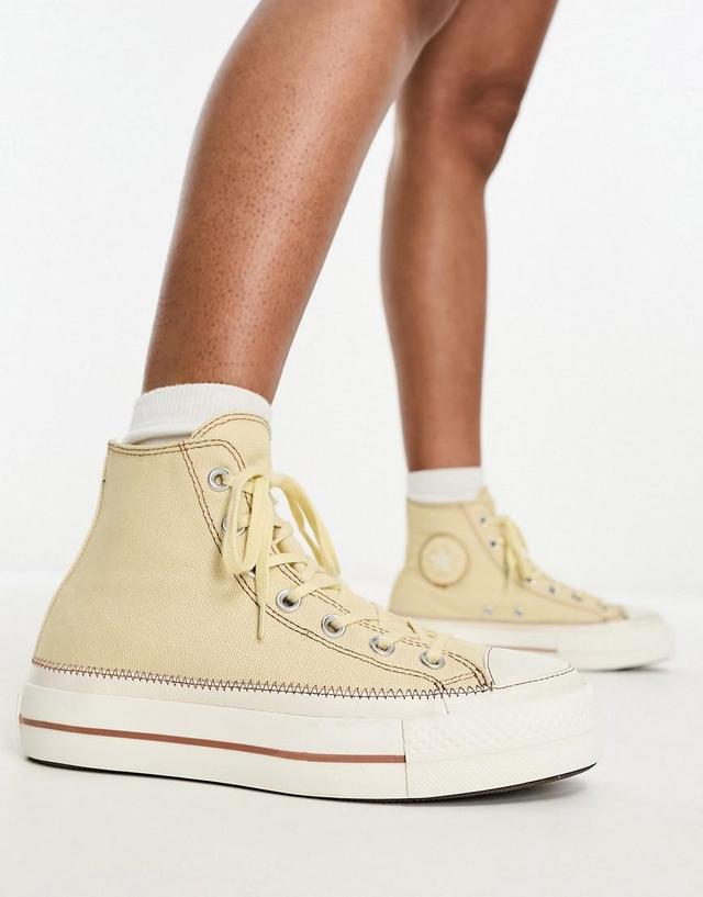 Converse Chuck All Star Lift High Top Sneakers - Product Image