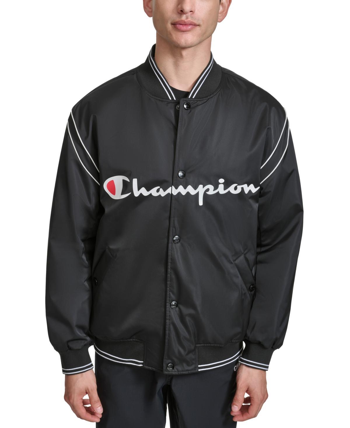 Champion Mens Varsity Logo Bomber Jacket Product Image