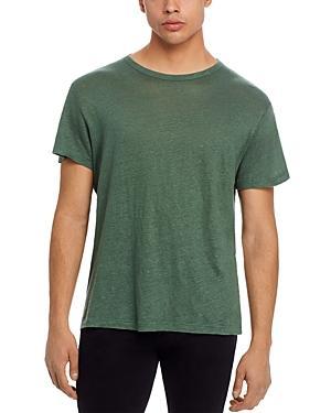 Alex Crane Sun Regular Fit Linen Tee Product Image