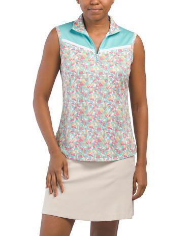 UPF 50 Noor Sleeveless Top for Women | Polyester/Spandex Product Image