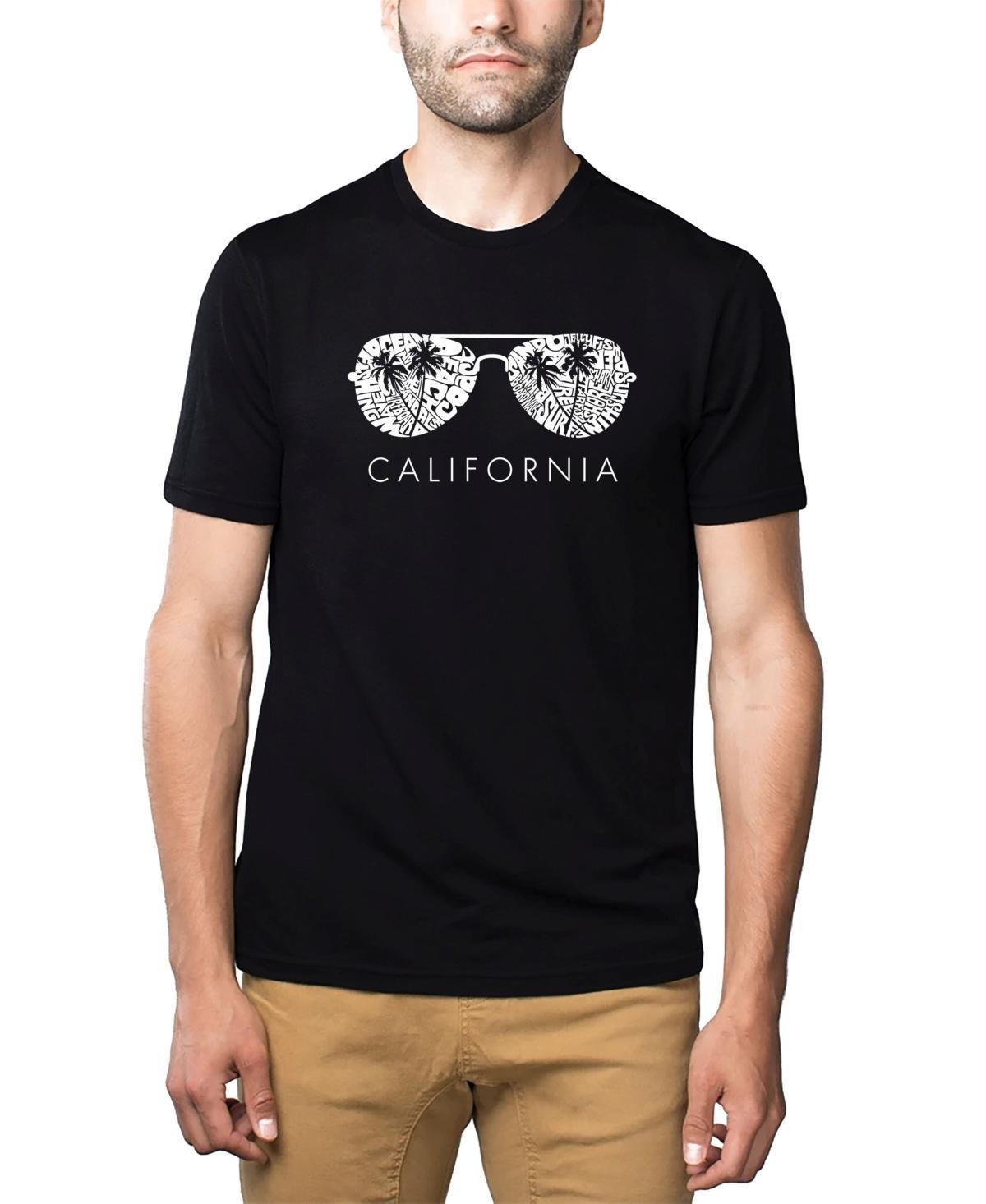 La Pop Art Mens Premium Word Art T-shirt - California Shades Product Image