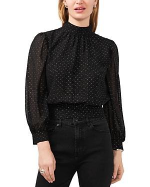 1.state Mock Neck Cropped Top Product Image