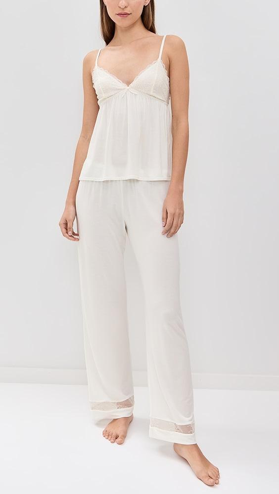 Eberjey Mia Cami Pants PJ Set | Shopbop Product Image