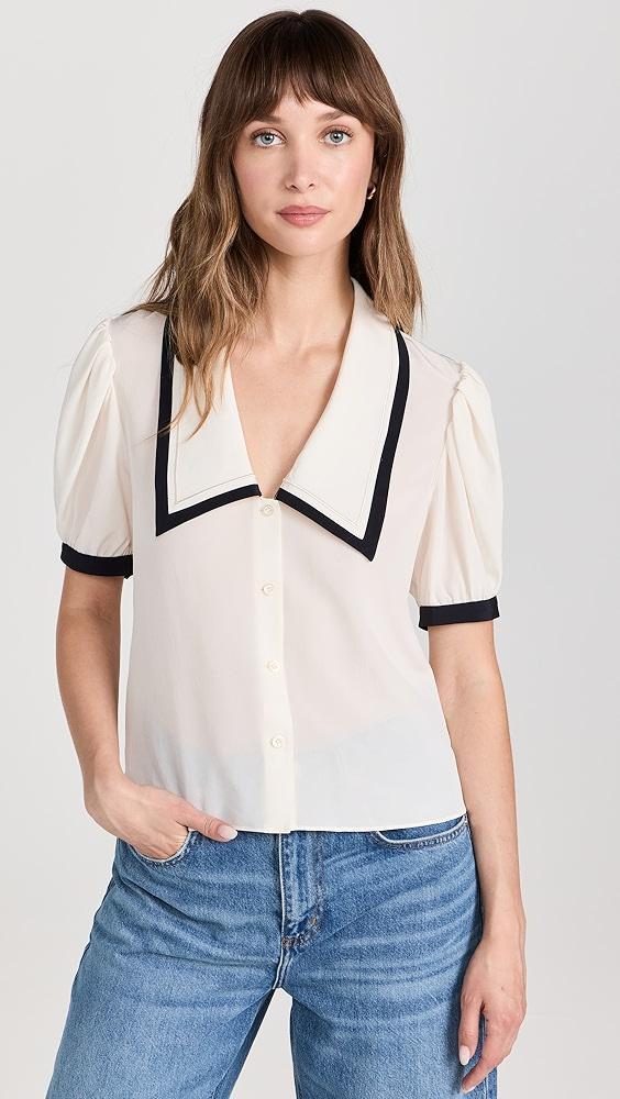 FRAME Sailor Blouse | Shopbop Product Image