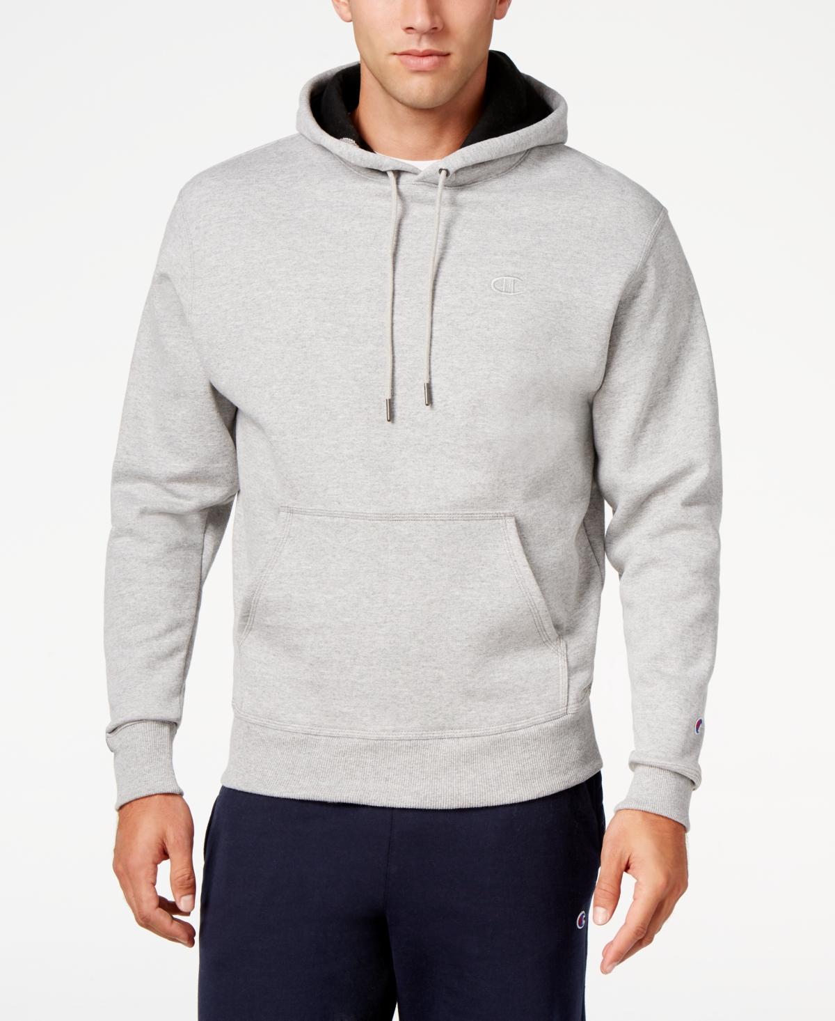 Champion Mens Big & Tall Powerblend Solid Fleece Hoodie Product Image