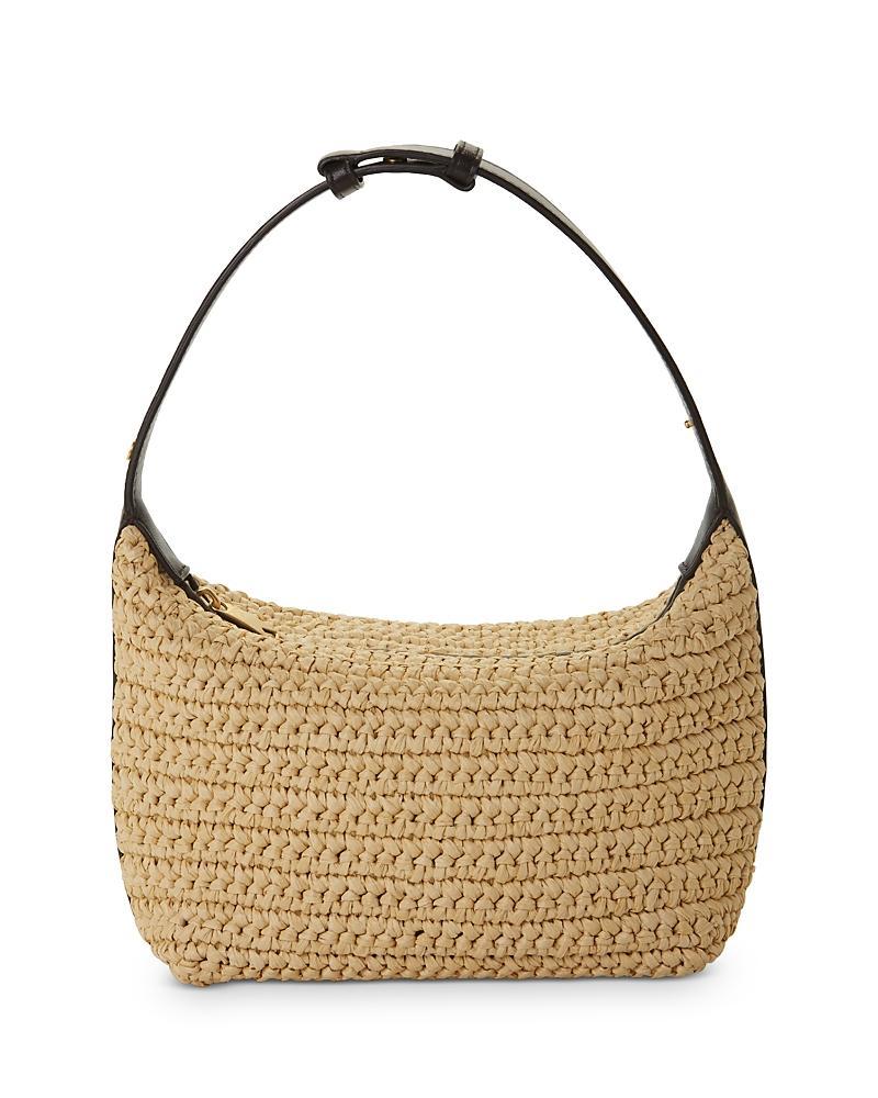 Womens Mini Wallace Raffia Shoulder Bag Product Image