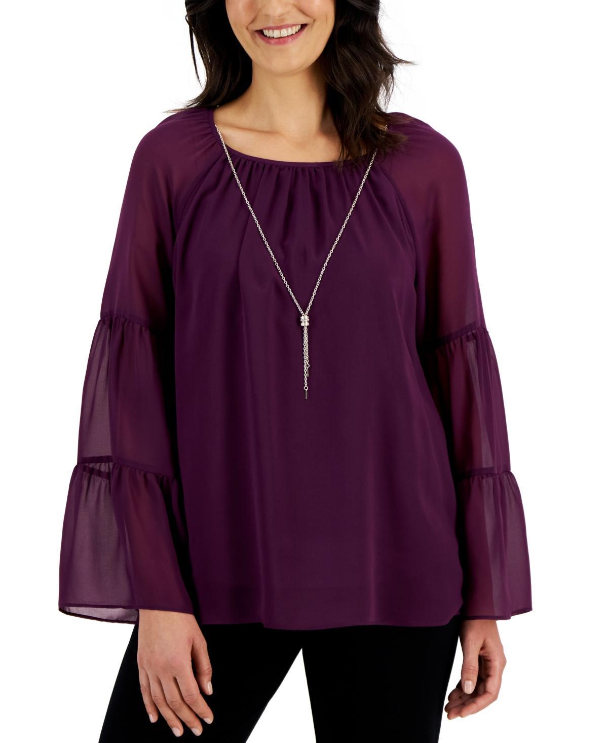 Jm Collection Womens Solid Tiered Necklace Top, Created for Macys Product Image