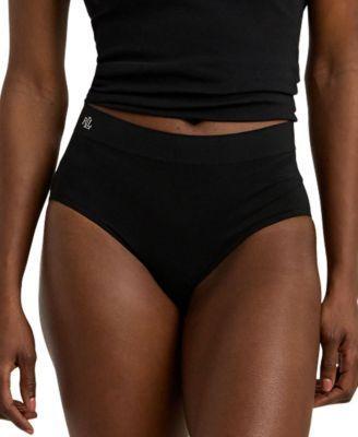 Lauren Ralph Lauren Womens Seamless Stretch Jersey High-Rise Brief Underwear 4L0012 Product Image