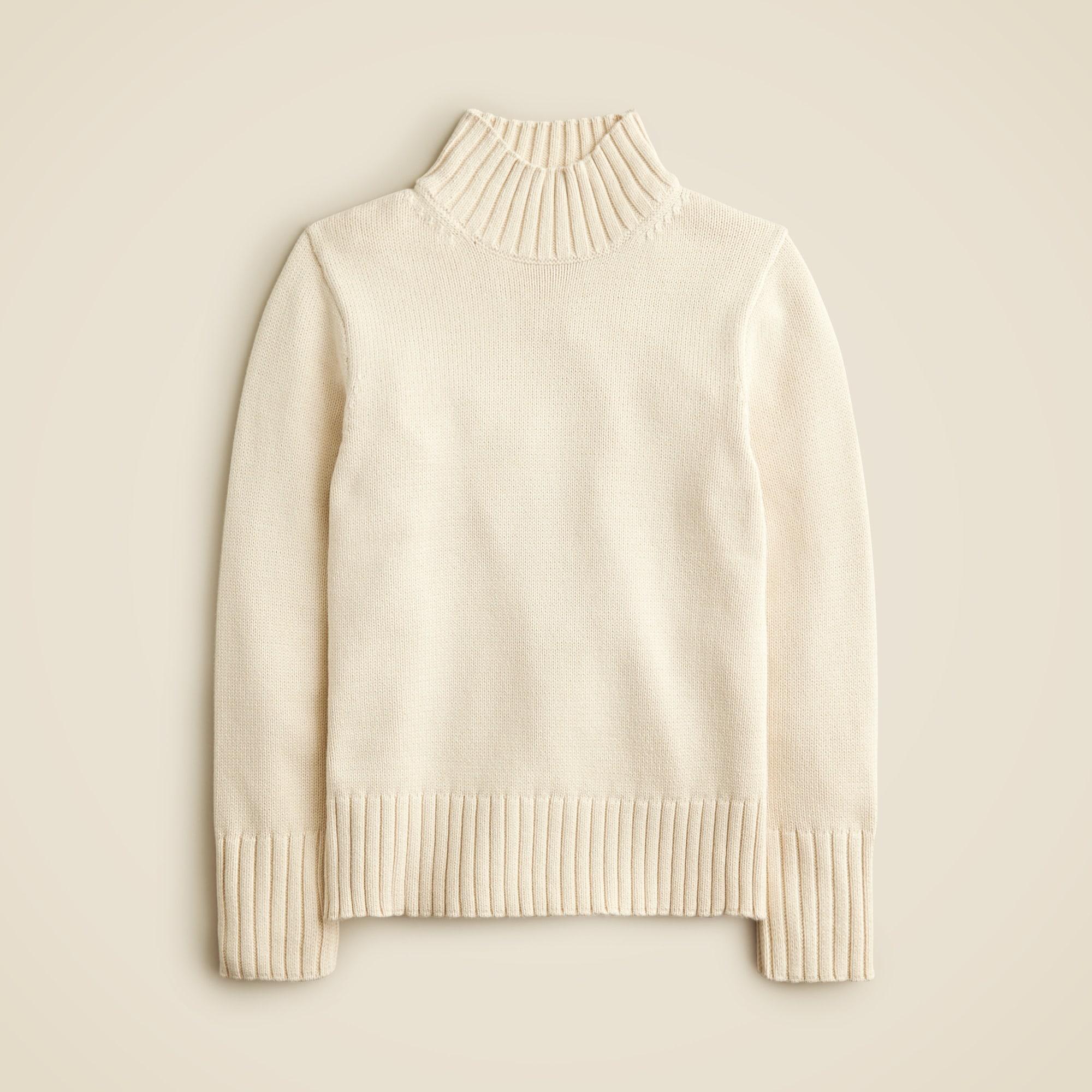 Cotton turtleneck sweater product image