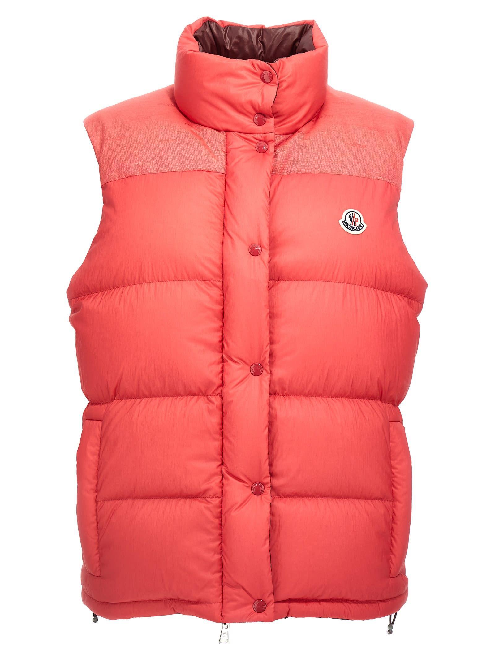 MONCLER Verone Down Jacket In Pink Product Image