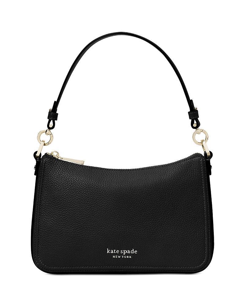 kate spade new york Hudson Pebbled Leather Medium Convertible Crossbody Bag Product Image