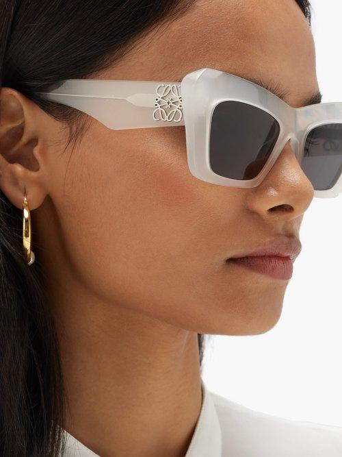 CELINE Monochroms 55mm Cat Eye Sunglasses Product Image