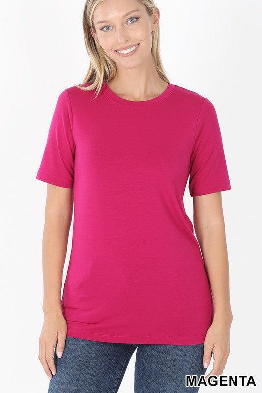 Short Sleeve Basic Tee Product Image