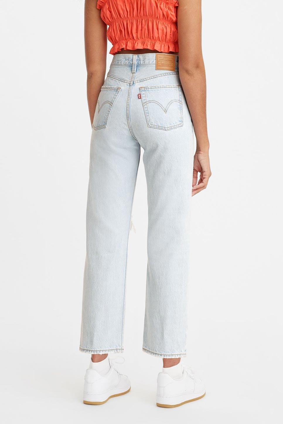 Levi's Ribcage Straight Ankle Jeans - Ojai Shore Product Image