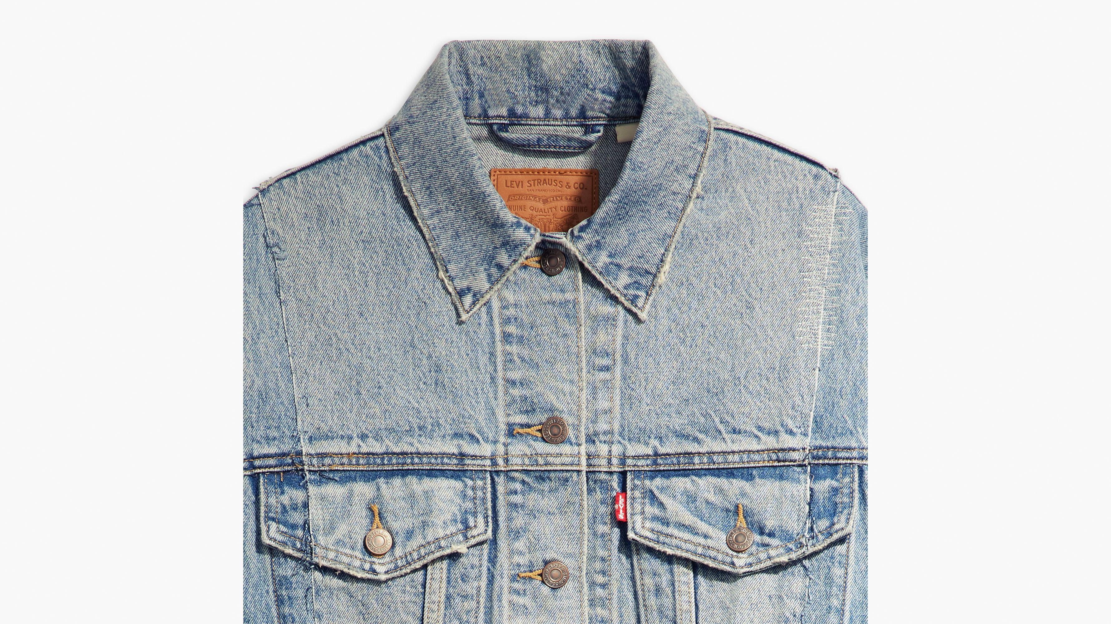 Levis 90s Repaired Trucker Jacket - Womens Product Image