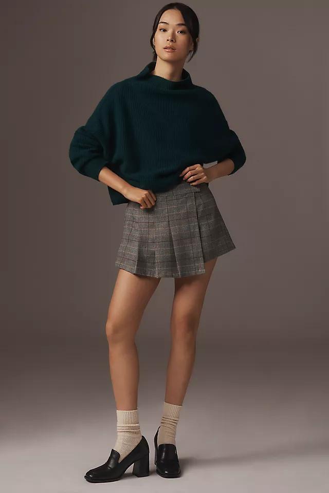 The Enza Ribbed Cashmere Sweater: Cropped Long-Sleeve Edition Product Image