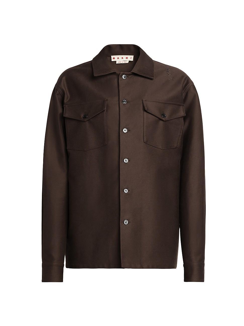 Mens Cotton Moleskin Overshirt product image