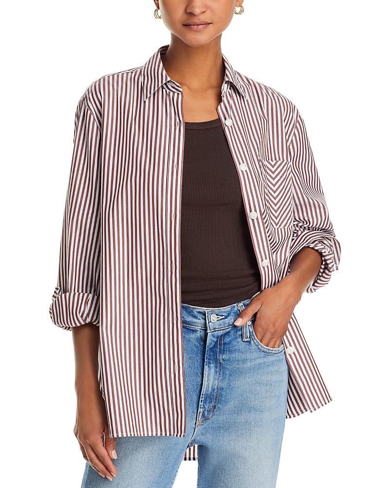 rag & bone Maxine Stripe Cotton Button-Up Shirt Product Image