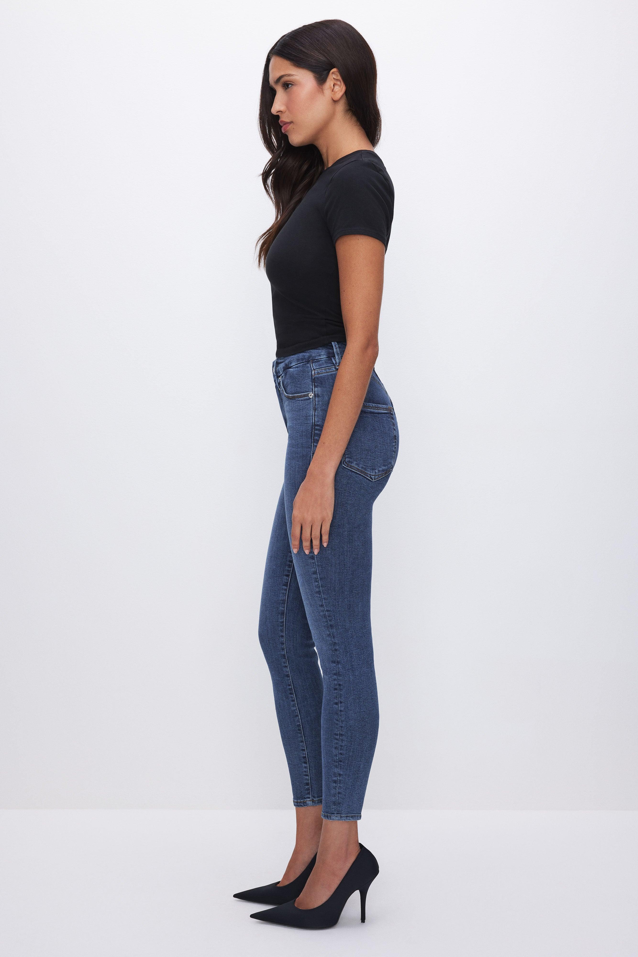 GOOD LEGS SKINNY CROPPED JEANS | BLUE615 Product Image