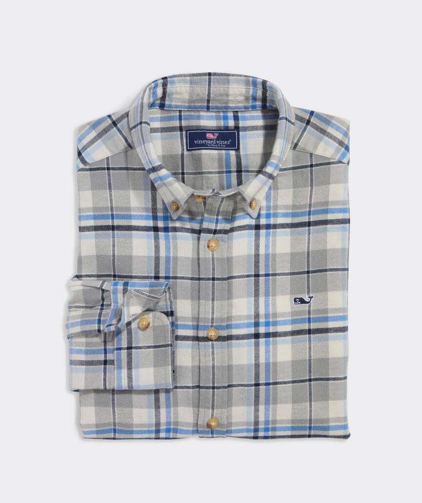 Vineyard Flannel Plaid Shirt Product Image