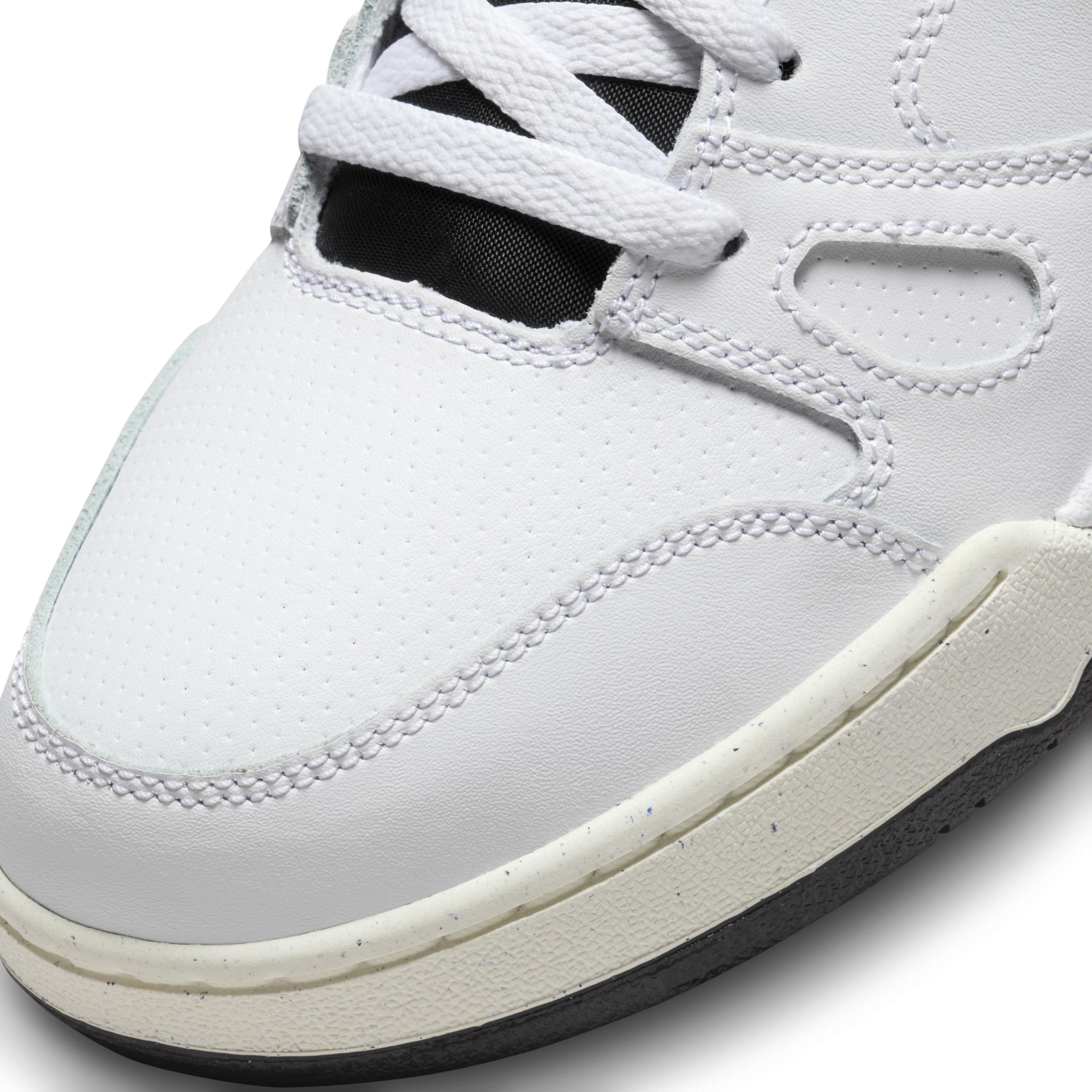 Nike Mens Full Force Low Casual Sneakers from Finish Line - White Product Image