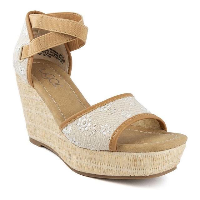 sugar Harlow Womens Wedge Sandals Product Image