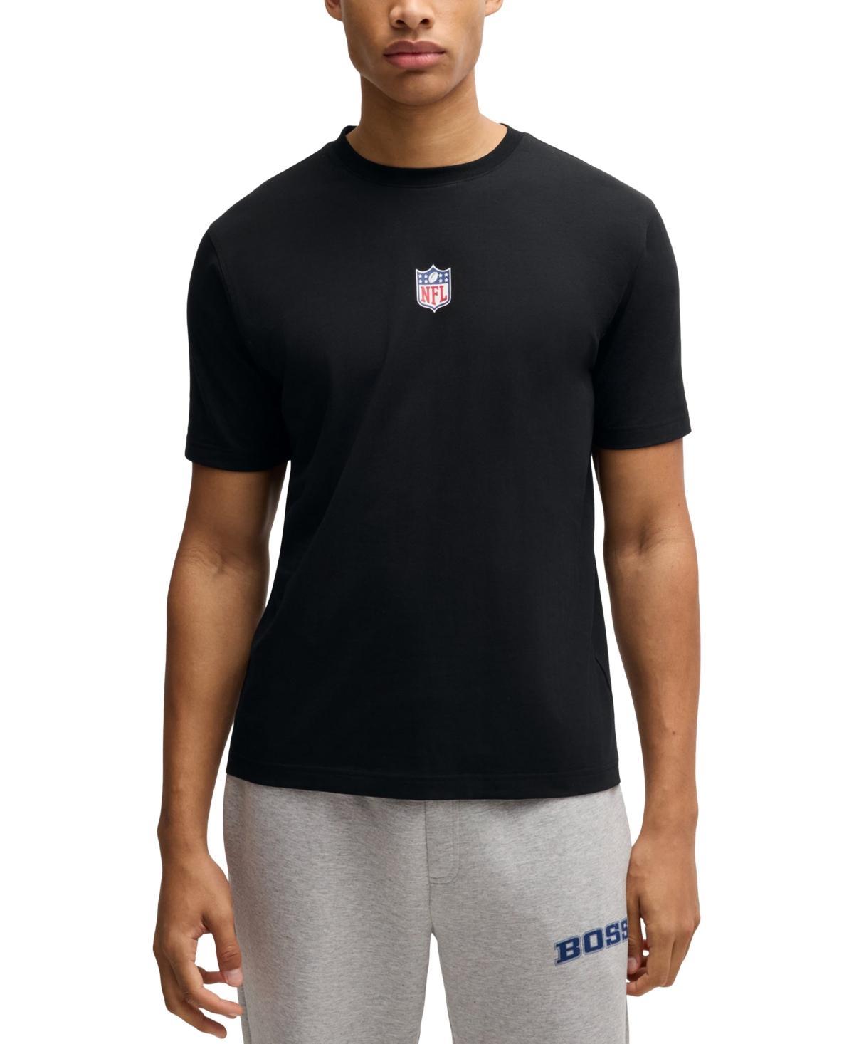 Unisex HUGO BOSS Navy Dallas Cowboys Brady T-Shirt, Adult Unisex, Size: XL, Blue Product Image