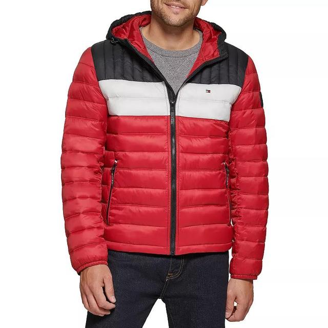 Mens Tommy Hilfiger Hooded Puffer Jacket Product Image